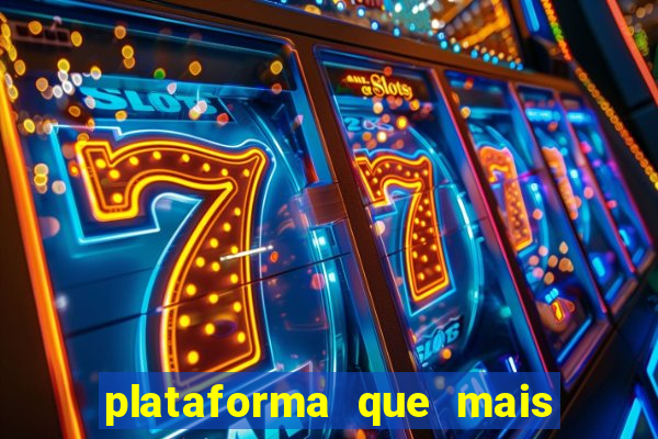 plataforma que mais paga no fortune tiger